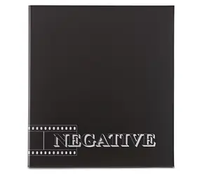 Hama Negative černá / Kroužkový pořadač pro negativy / A4 / 4-kroužkový / hřbet 39 mm