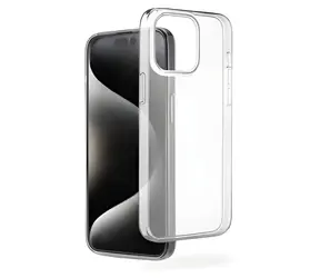 Hama Always Clear průhledná / Kryt / Apple iPhone 15 Pro / TPU / nežloutne