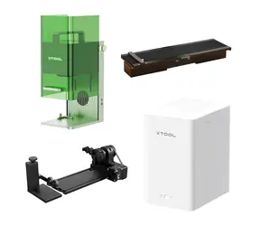 xTool F1 / Laserová gravírka 2v1 - luxusní sada / 10W + 2W IR / Wi-Fi / USB