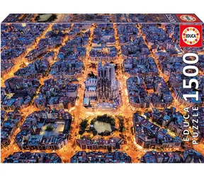 EDUCA Puzzle Barcelona / 1500 dílků