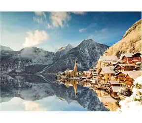 EDUCA Puzzle Zima v Hallstattu / 1500 dílků