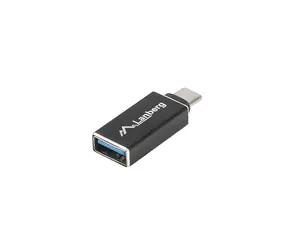 Lanberg USB-C (M) – USB-A (F) černá / Redukce / USB 3.1 / OTG