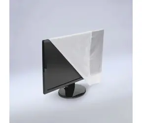Hama ochranný kryt monitoru průhledný / Protiprachový kryt / 24"-26"