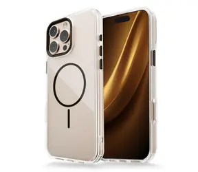 CPA Clear Thin Mag černá / Zadní kryt / Apple iPhone 12, 12 Pro / MagSafe