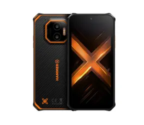 myPhone Hammer Energy X2 oranžová / Smartphone / 6" IPS / 6+128GB / 5000 mAh / IP69 / Android 15