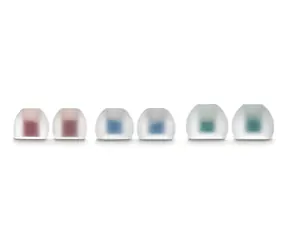 Hama silikonové náušníky bílá / Náhradní náušník / S/M/L / 6 kusů / pro Hama in-ear sluchátka
