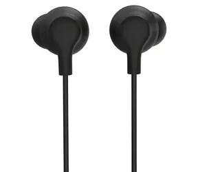 Hama EP Curly černá / Sluchátka do uší / USB-C / 1,2 m