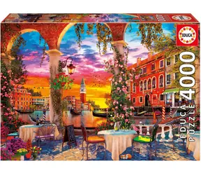 EDUCA Puzzle Benátky / 4000 dílků