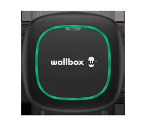 Wallbox Pulsar Max + kabel 7 m černá / Nabíječka elektrického automobilu / Type 2 / 22 kW / OCPP / DC proudový chránič