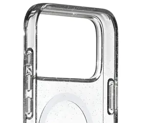White Diamonds Mag Glitter průhledná / Kryt pro Apple iPhone 17 Pro Max / MagSafe
