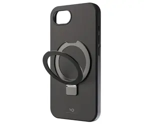 White Diamonds Mag Urban Stand Case černá / Kryt / Apple iPhone 16e, 17e / MagSafe / se stojánkem