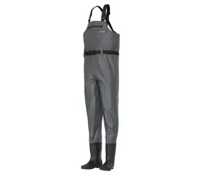 ABU GARCIA Prsačky Nylon Chest Waders 42/43 / nylon / PVC boty s výstupkovou podrážkou