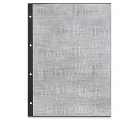 Hama Foto karton černá / Archivační listy / 23,3 × 31 cm / 25 ks / s pergamenem / euroděrování