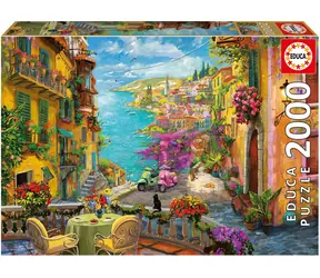 EDUCA Puzzle Španělská kavárna / 2000 dílků