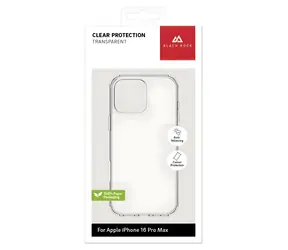 Black Rock Clear Protective Case čirá / Kryt / Apple iPhone 16 Pro Max