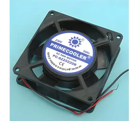 PRIMECOOLER PC-9225220B / Ventilátor / 230V AC / 92mm / 2200 rpm