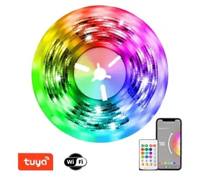 Immax NEO LITE SMART LED pásek 10m / 48W / RGB+CCT / 2700-6500 K / Wi-Fi / IP65 / TUYA