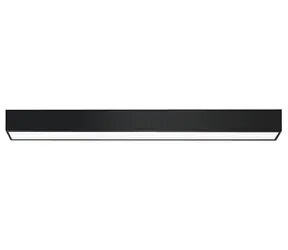 IMMAX NEO LITE LUNGO SMART stropní svítidlo 90cm černá / 29W / Wi-Fi / TUYA