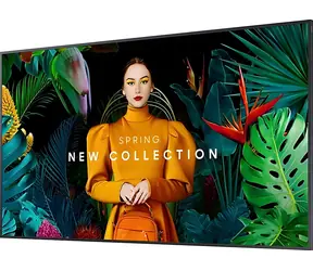 75" Samsung QM75C černá / Profesionální displej / VA / 4K UHD 3840×2160 / 500 cd/m2 / 24/7 / 3x HDMI 2.0