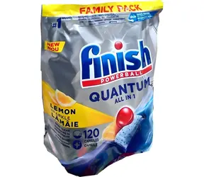 FINISH Quantum 120 ks lemon / Tablety do myčky