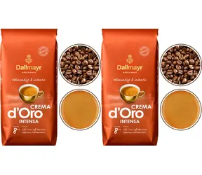 Dallmayr Crema d'Oro Intensa 2 kg / Zrnková káva / 100% Arabica