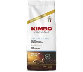 Kimbo Espresso Decaffeinato 500 g / Zrnková káva / bezkofeinová
