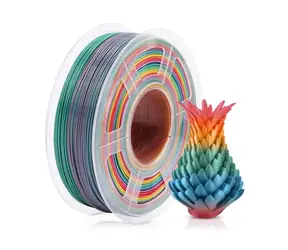 XtendLan SILK PLA filament duhový Candy / Struna pro 3D tiskárnu / PLA / 1,75 mm / 1 kg