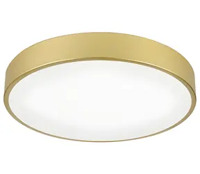 IMMAX NEO LITE SEMPLICI SMART zlatá / Stropní svítidlo / 40cm / 36W / 2736 lm / Wi-Fi / TUYA
