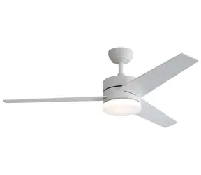 IMMAX NEO LITE VARIABLE SMART bílá / Stropní svítidlo s ventilátorem / 24W / Wi-Fi / TUYA