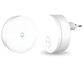 IMMAX NEO LITE SMART bezdrátový domovní zvonek / piezoelektrický / IP55 / Wi-Fi / TUYA
