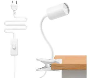 IMMAX Punto Klip flexibilní klipové svítidlo bílé / Nástěnné / GU10 / 9W