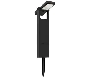 IMMAX SUN SLANT černá / Solární zápichové LED svítidlo / Venkovní / IP44 / 4000K