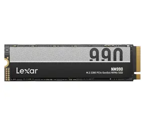 Lexar NM990 1TB / M.2 SSD 2280 / PCIe Gen5x4 NVMe / čtení: 14000 MB/s / zápis: 7500 MB/s / TBW: 750 TB / 5y