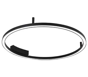 Immax NEO FINO SMART černá / Nástěnné a stropní svítidlo / 80cm / 55W / 4285lm / Zigbee 3.0 & TUYA