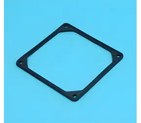 PRIMECOOLER PC-RF92B černá / Antivibrační podložka větráku / 92mm