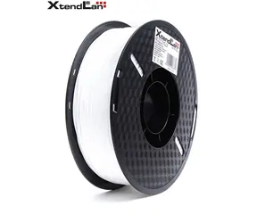 XtendLan TPU filament průhledně-bílá / Struna pro 3D tiskárnu / TPU / 1.75mm / 1kg