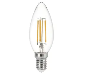 Immax NEO SMART filamentová žárovka LED E14 C37 4W CCT / stmívatelná / 470 lm / Wi-Fi / TUYA