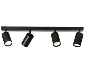 IMMAX NEO LITE PUNTO-4 SMART černá / Bodové svítidlo / GU10 / 6W / RGB+CCT / Wi-Fi / TUYA