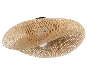 Immax BOHO HILO / Stropní svítidlo / D60cm / E27 / bambus
