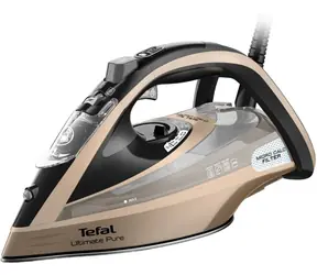 Tefal Ultimate Pure FV9852E0 černá / Napařovací žehlička / suché i parní žehlení / 220-240 V