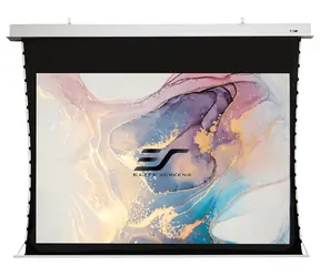 ELITE SCREENS plátno elektrické motorové stropní 139" (353,1 cm) / 16:10 / 186,9×299,2 cm / zisk 1.1 / 8" drop
