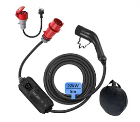 Immax / Cestovní nabíjecí stanice pro elektromobily / 22 kW / AC Type 2 / EV/PHEV