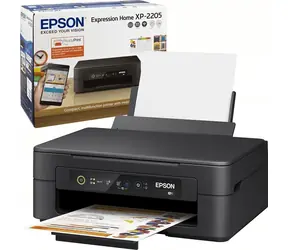 Epson Expression Home XP-2205 černá / Barevná inkoustová multifunkce / A4 / 5760x1440 dpi / 8/4 str./min / USB / Wi-Fi