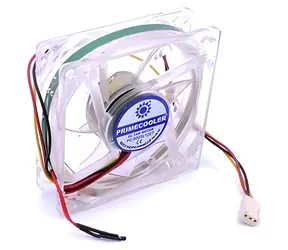 Primecooler PC-L802512ST červená / Ventilátor do PC / 80 mm / 3pin / 2400 rpm / LED