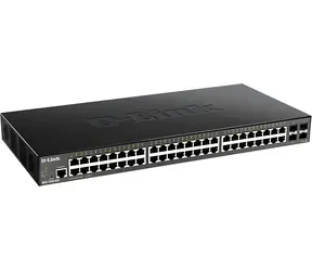 D-Link DGS-1250-52X / 48-port Smart Managed Gigabit Switch / 4x 10G SFP+