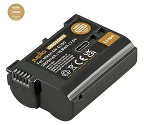 JUPIO EN-EL15C Ultra C / Akumulátor pro Nikon / 2400 mAh / USB-C
