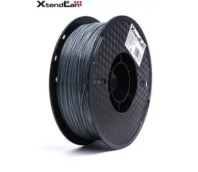 XtendLan TPU filament průhledný šedý / Struna pro 3D tiskárnu / TPU / 1.75mm / 1kg