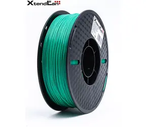 XtendLan TPU filament průhledně-zelená / struna pro 3D tiskárnu / TPU / 1.75mm / 1kg