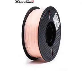XtendLan PLA filament svítící oranžová / Struna pro 3D tiskárnu / PLA / 1.75mm / 1kg