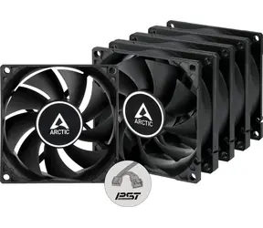 ARCTIC F8 PWM PST 5 ks / Ventilátor / 80 mm / 4-Pin PWM / PST